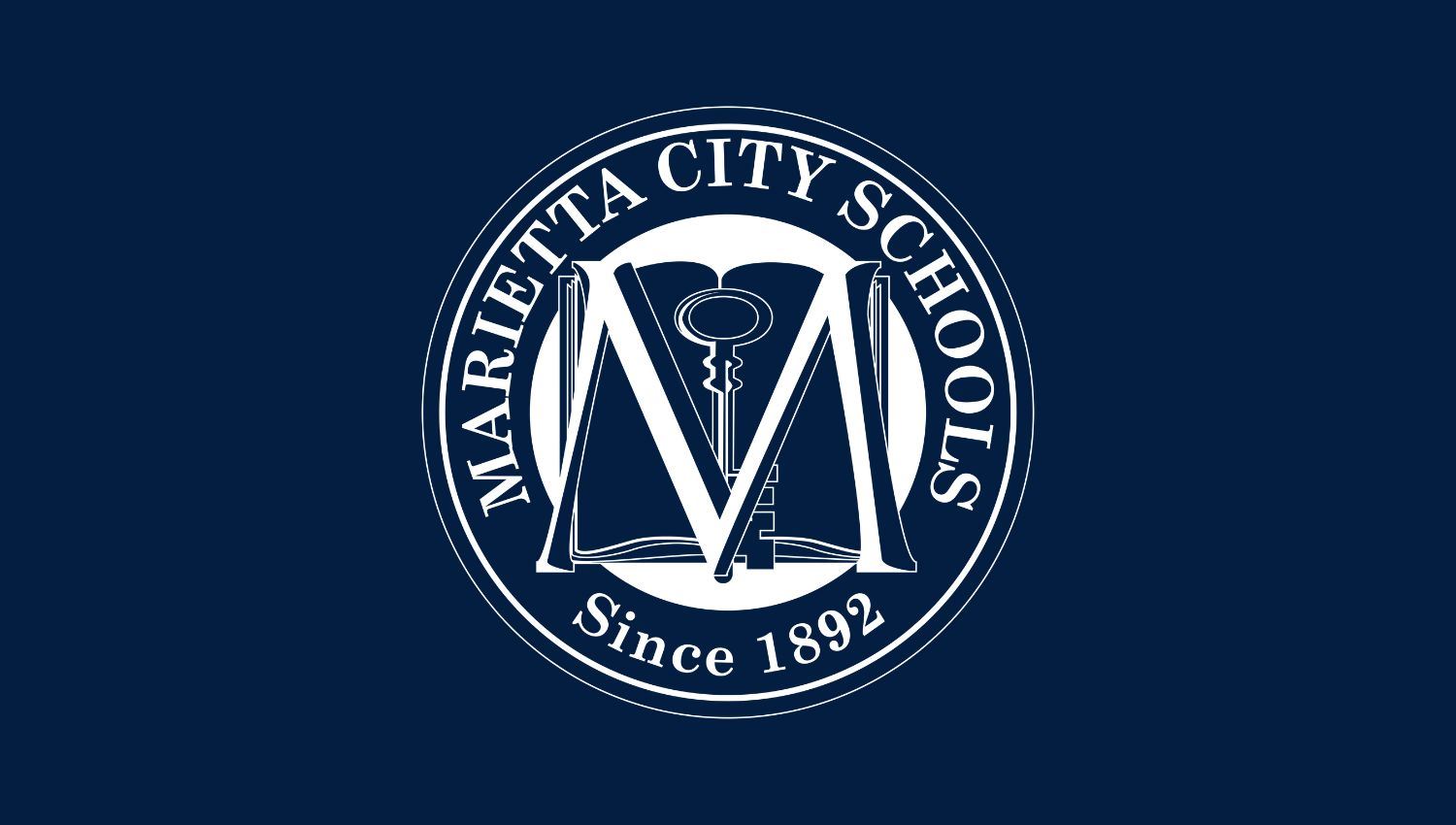  blue and white mcs logo